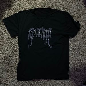"revenge" rhinestone shirt